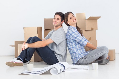 Domestic removal van service for a flat or family home in Uxbridge