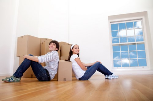 Packing and moving support for a flat removal in Uxbridge