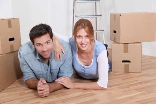 Illustration of encrypted payment protection for removals services