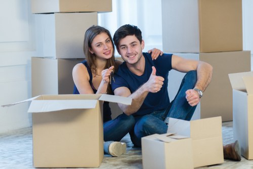 Man and van helping with a local move in Uxbridge