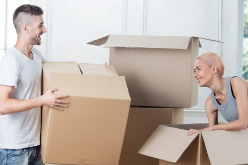 Careful item handling during a man and van job in Uxbridge