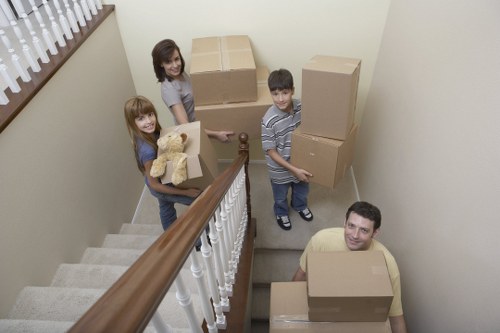 Team completing a smooth removals service in Uxbridge